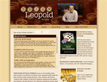 Tablet Screenshot of brianleopold.com